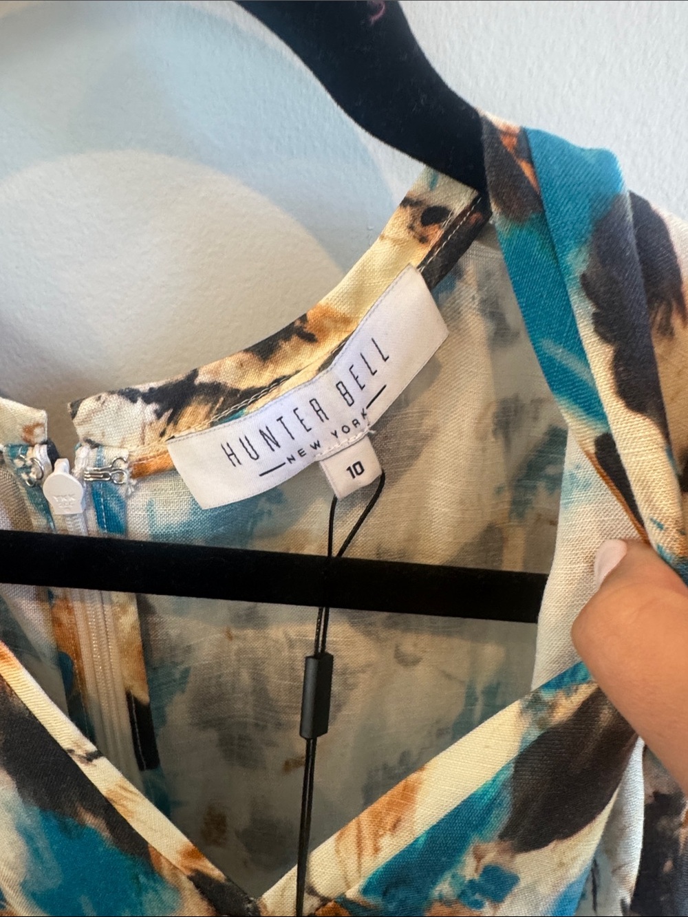 NWT Never Worn Hunter Bell Rebekah Dress Size 10 - Picture 6 of 6